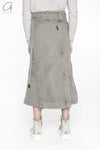 BORIS BIDJAN SABERI Apron WORKER1 F1603D Charcoal Grey